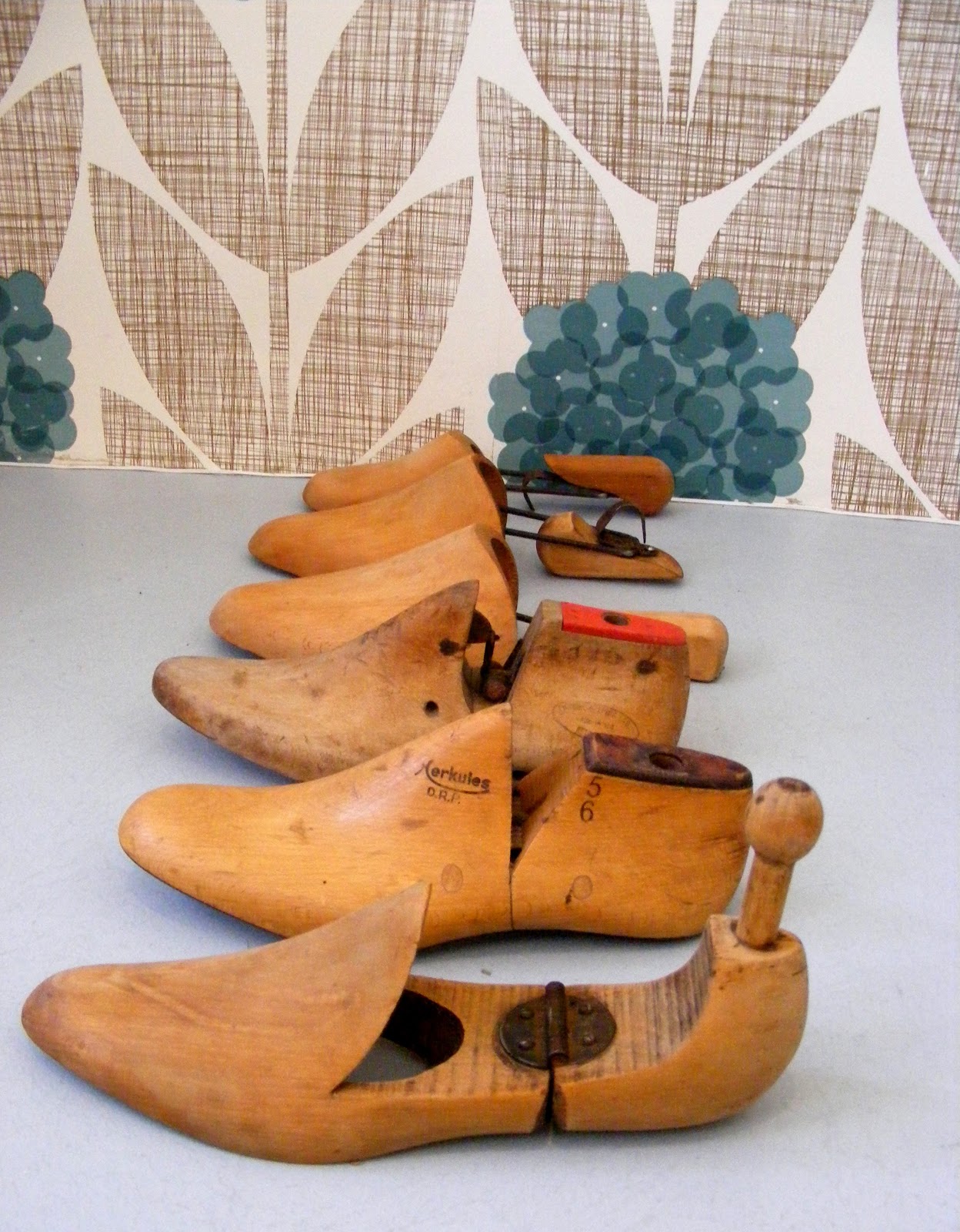 VAMP FURNITURE Wooden vintage shoe lasts at Vamp 11 December 2012