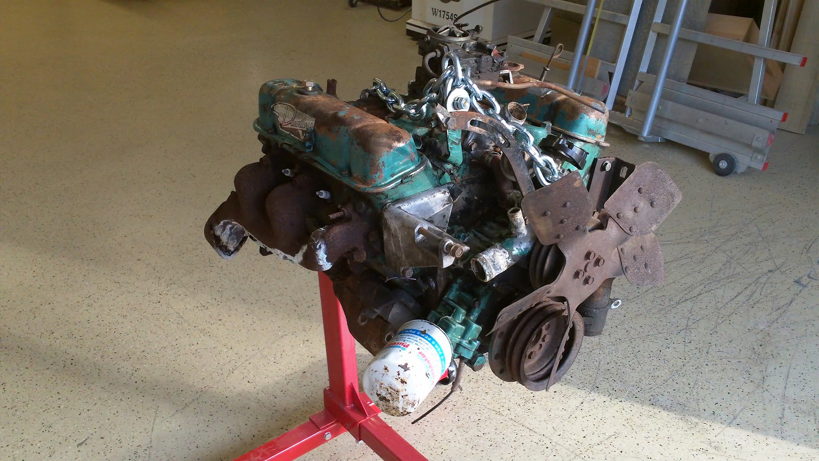 1967 Jeep CJ5 restoration Engine rebuild