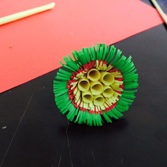 Quilling grass flowers Crazzy Craft