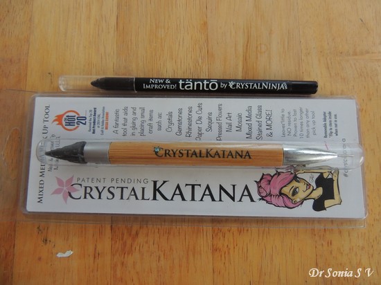 Cards and Crafts : Tool Review - Crystal Katana and Tanto