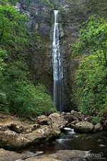 Hanakapiai Falls, Na Pali Coast, Kauai, Hawaii