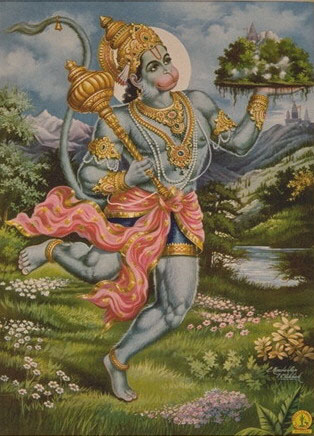Hanuman: Hanuman brings Sanjeevani Buti