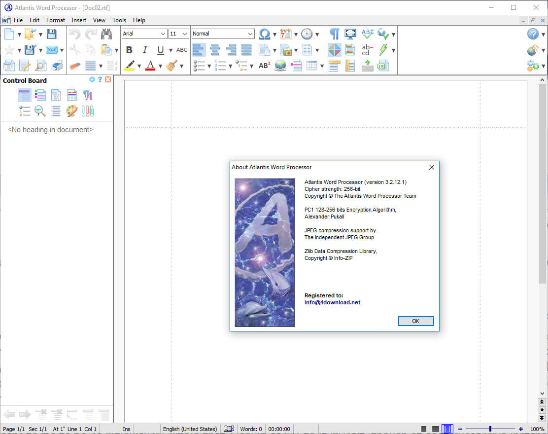 Atlantis Word Processor v3.2 Full version