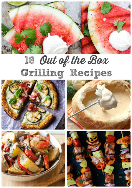 From pizza to fondue to desserts, these 18 Out of the Box Grilling Recipes will have you rethinking those usual burgers & hot dogs.
