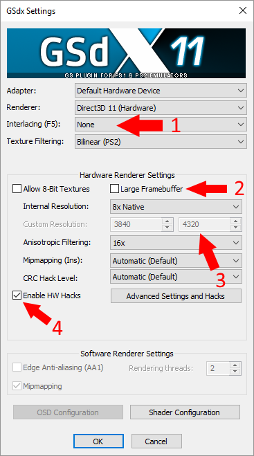 settings for pcsx2 1.4.0 settings for pcsx2 1.4.0