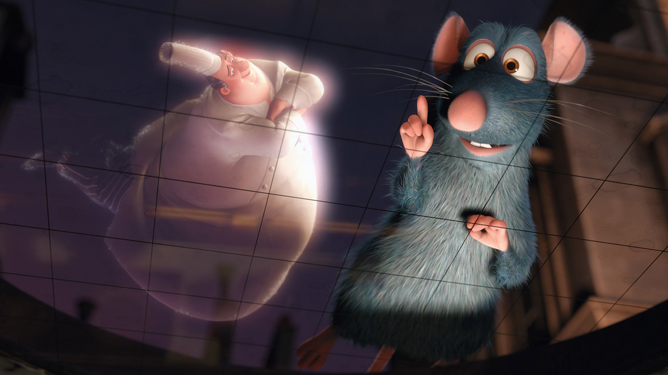 Ratatouille's unique flavor is derived from the ingenuity of its maste...