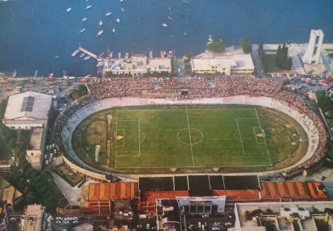 Stadium view. GIUSEPPE SINIGAGLIA.