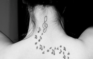 tatuajes notas musicales