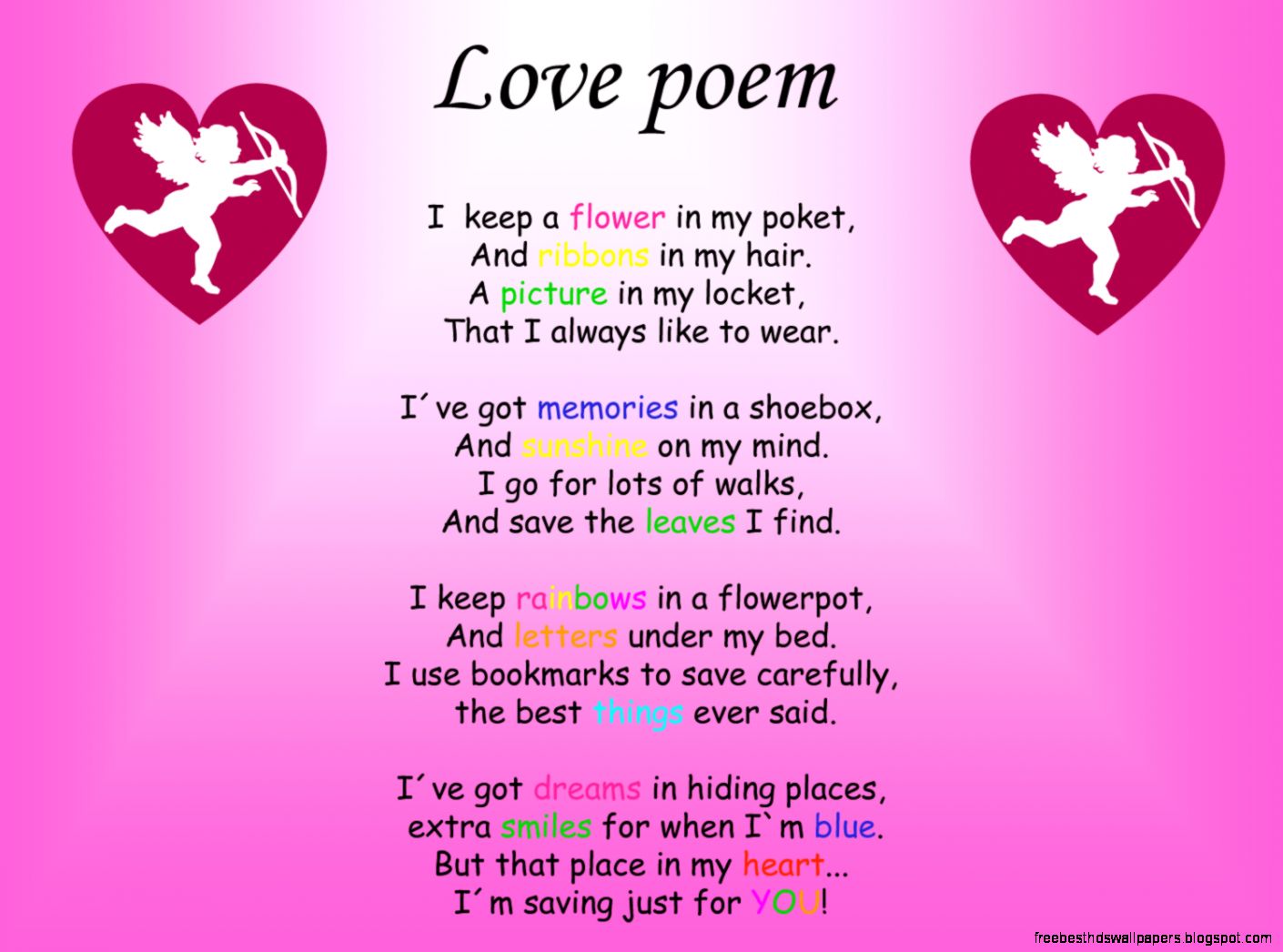 31 Short Love Poems for Him with