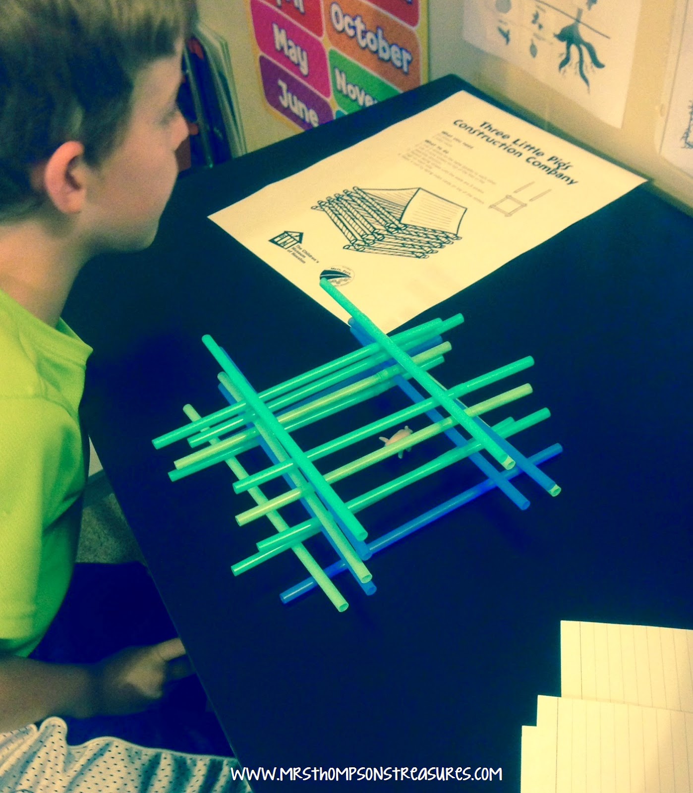 Three Little Pigs STEM Challenge - Mrs. Thompson's Treasures