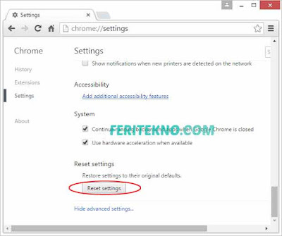 Cara menghilangkan trotux di chrome, firefox, ie 10