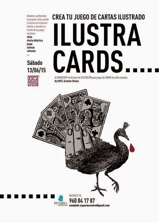 Workshop "Ilustra Cards". Crea tu juego de cartas ilustrado.