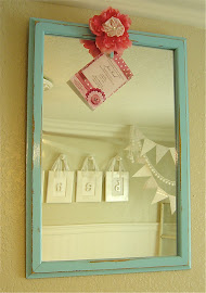 Icy Aqua Mirror (SOLD)