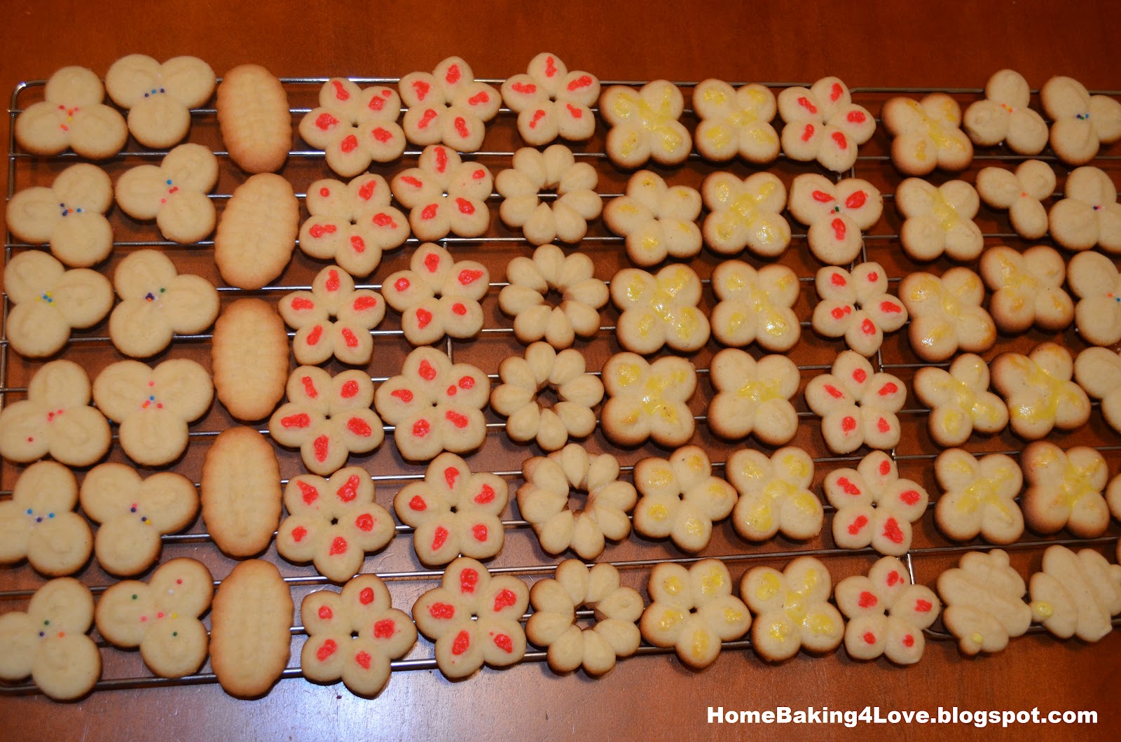 Home Baking 4 LoVe Assorted Design Butter Cookies