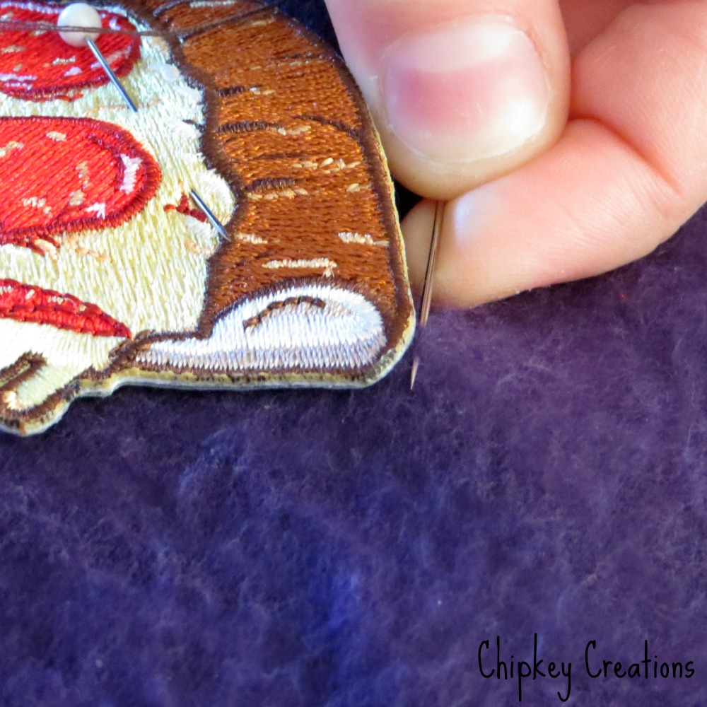 Chipkey Creations How to sew patches