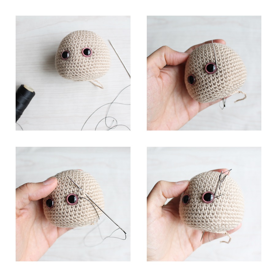 Amigurumi Pembe Elbiseli Tavsan Yapilisi- Amigurumi Polka ...