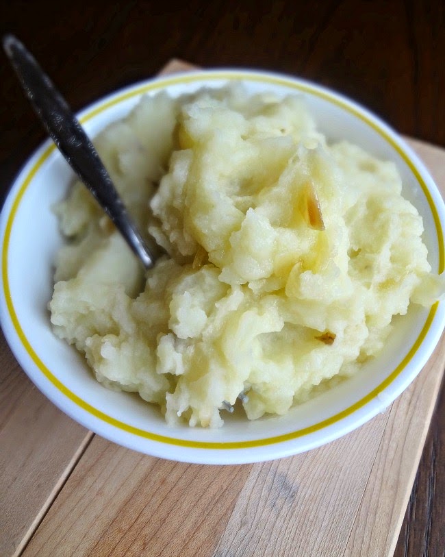 The Cooking Actress Caramelized Onion Mashed Potatoes