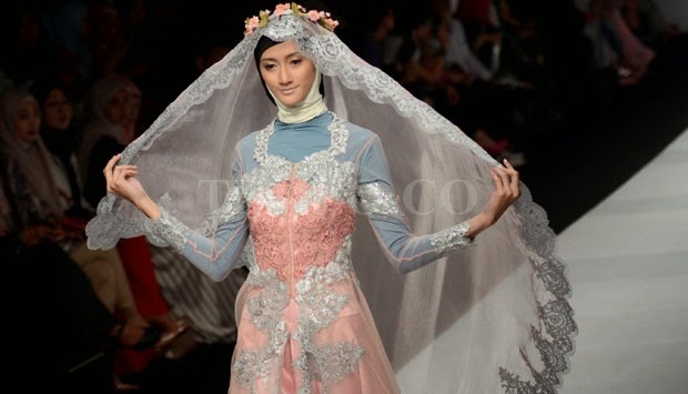 Trend Baju Muslim 2019 Model Kebaya  Songket Warna Busana 