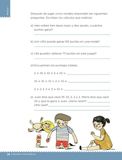 Apoyo Primaria Desafíos matemáticos 2do grado Bimestre 1 lección 8 Los tazos