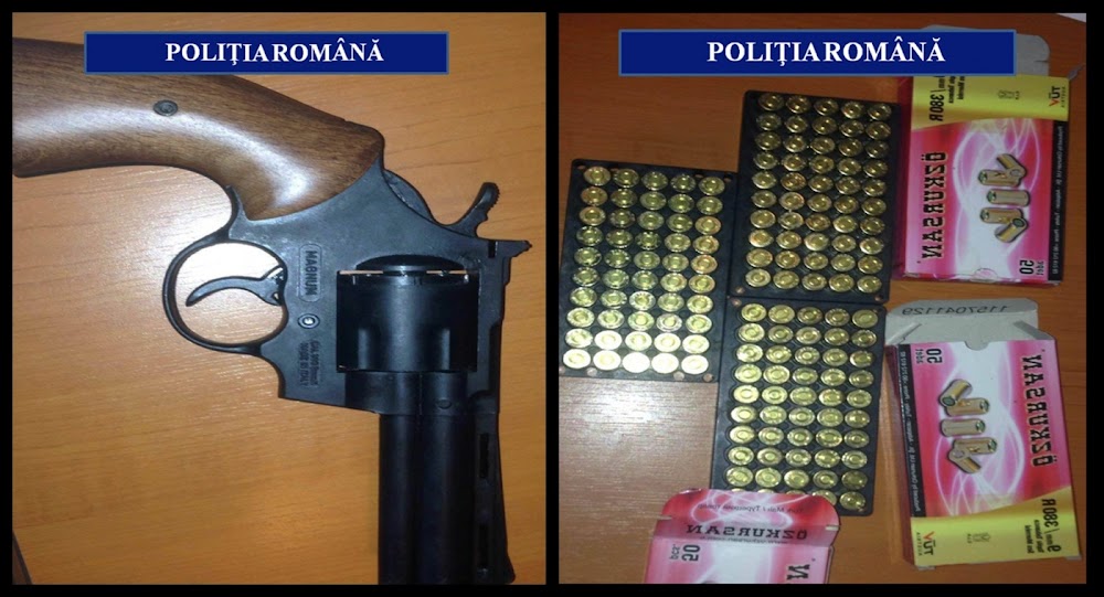 Doljean prins cu pistol şi muniţie cumpărate ilegal din Bulgaria