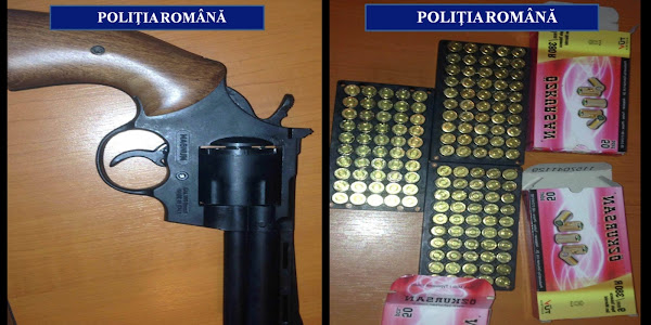 Doljean prins cu pistol şi muniţie cumpărate ilegal din Bulgaria