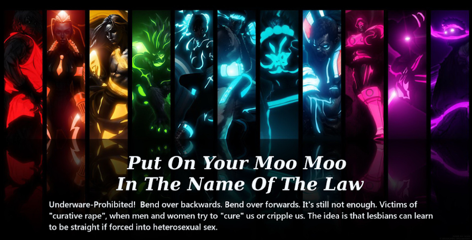 Put On Your Moo Moo In The Name Of The Law