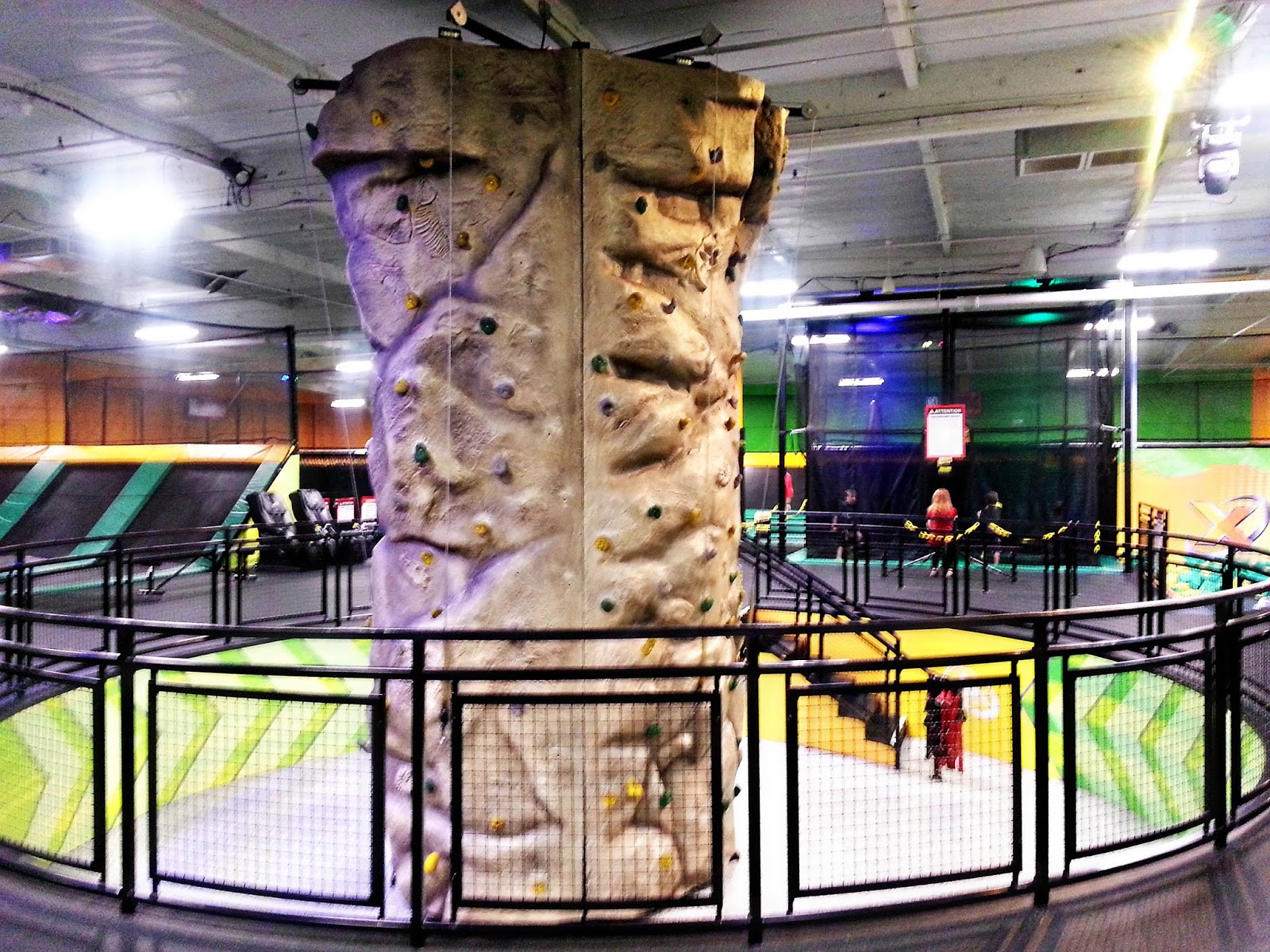 Funky Polkadot Giraffe Family Fun at Rockin' Jump Orange County