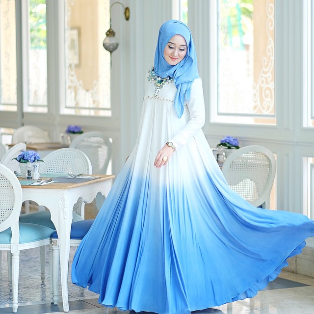 Model Baju Gamis Ala Dian Pelangi - Model Hijab Terbaru