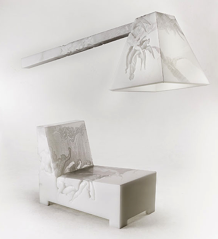 Dante Inspired Hellish Furniture