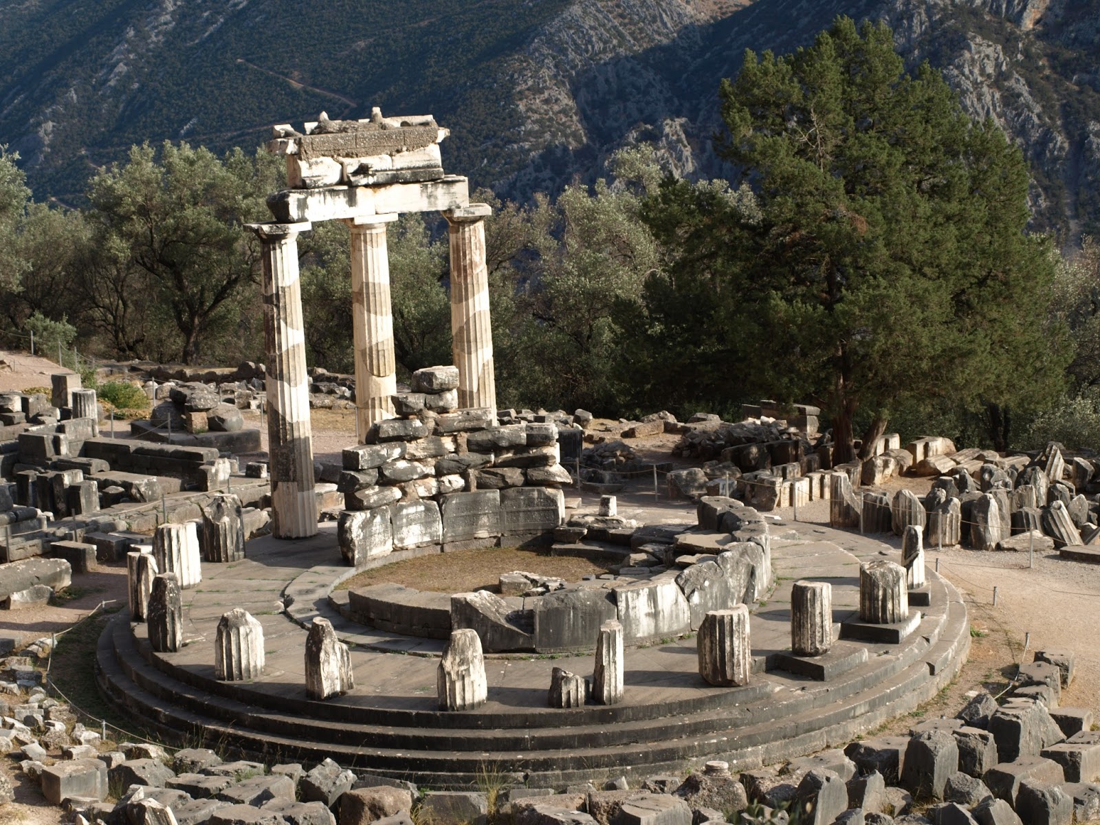 ARCH161 Tholos of Delphi, Delphi Greece, 380 BC 360 BC