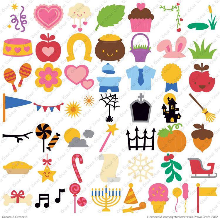 SweetSassyDiva Create a Critter 2 Cricut Cartridge