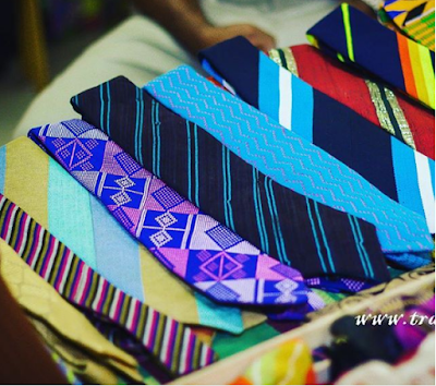 I am a lawyer by profession and I make ties solely from Aso-Oke ...