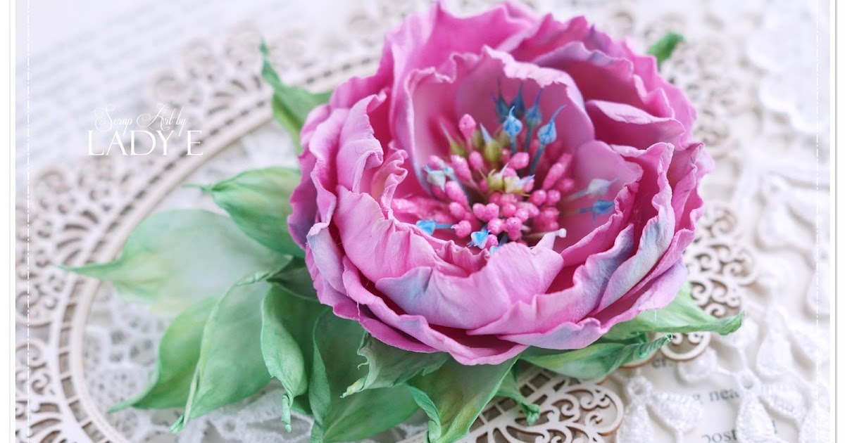 14 Craft Bar Silk Foam Flower