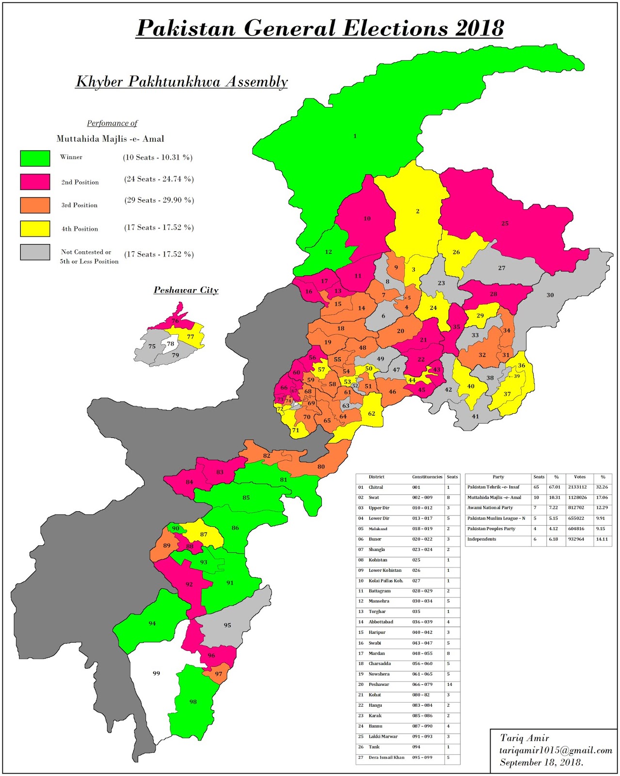 Pakistan Geotagging 089 Pakistan Elections 2018 Khyber Pakhtunkhwa