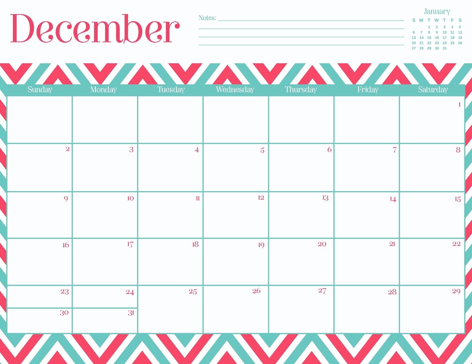 december-printable-monthly-calendar