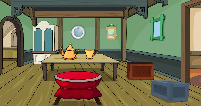 OnlineEscape24 Elegant Cartoon Room Escape 