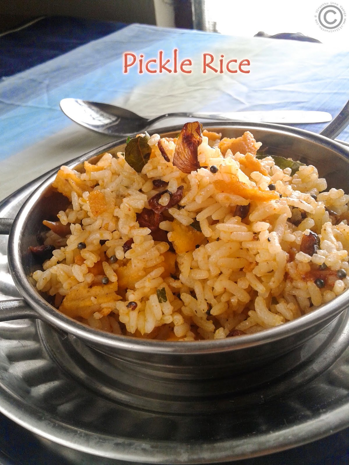 garlic-pickle-rice