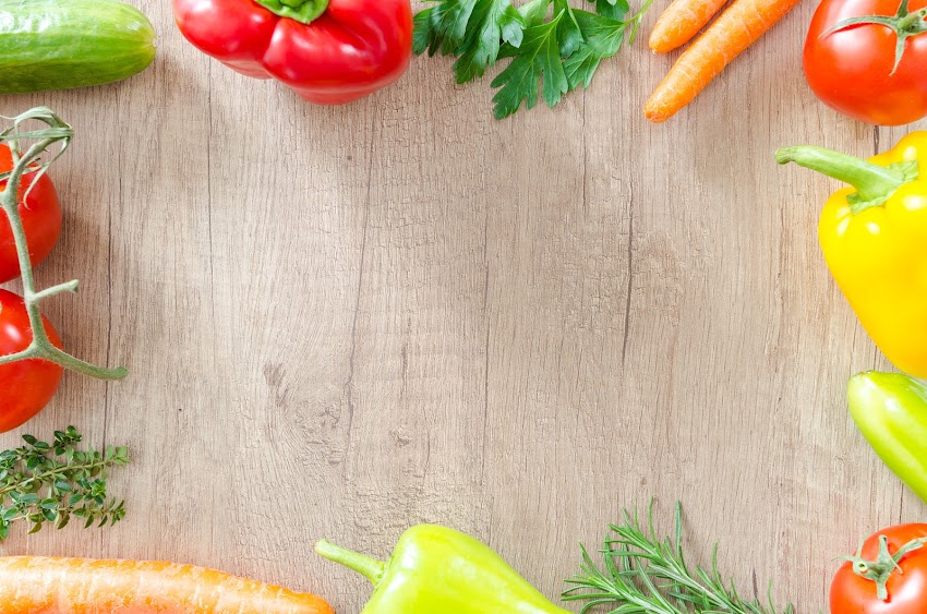Assorted Vegetables on Brown Surface Assorted Vegetables on Brown Surface