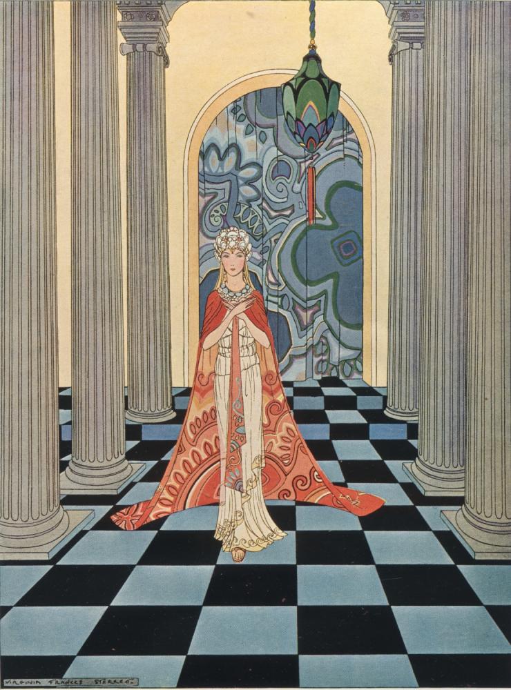 V I E WVintage Illustration Explored Weekly Virginia Frances Sterrett