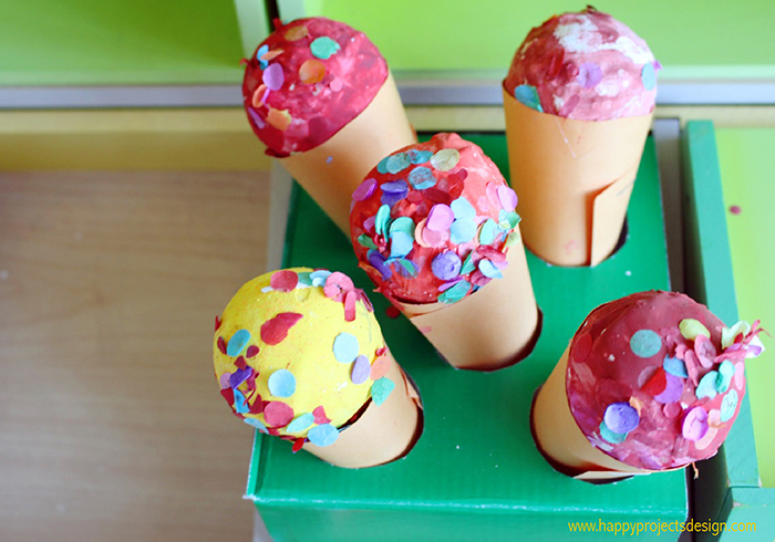 Helados de yeso DIY