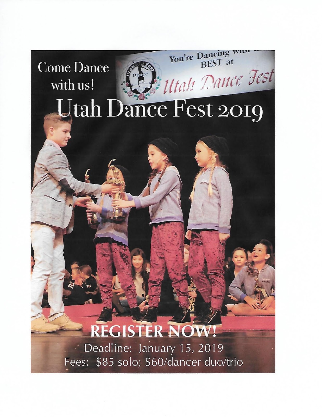 Invitation from Utah Dance Fest