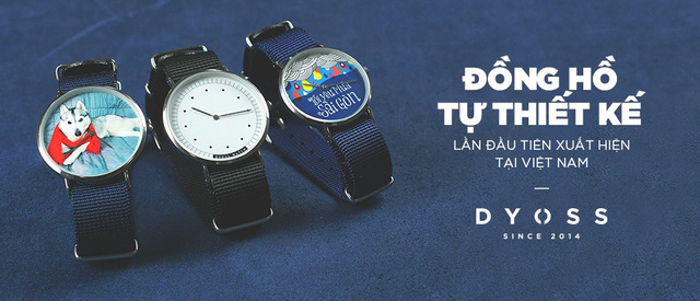 Đồng hồ đeo tay tự thiết kế Dyoss Watch
