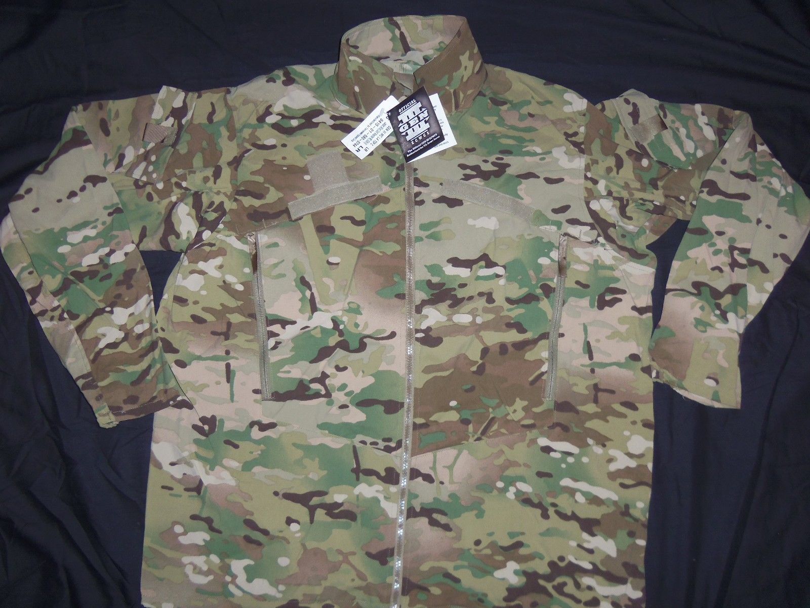 bingbabel US Army Multicam GEN III LEVEL 4 Wind Cold Weather Jacket