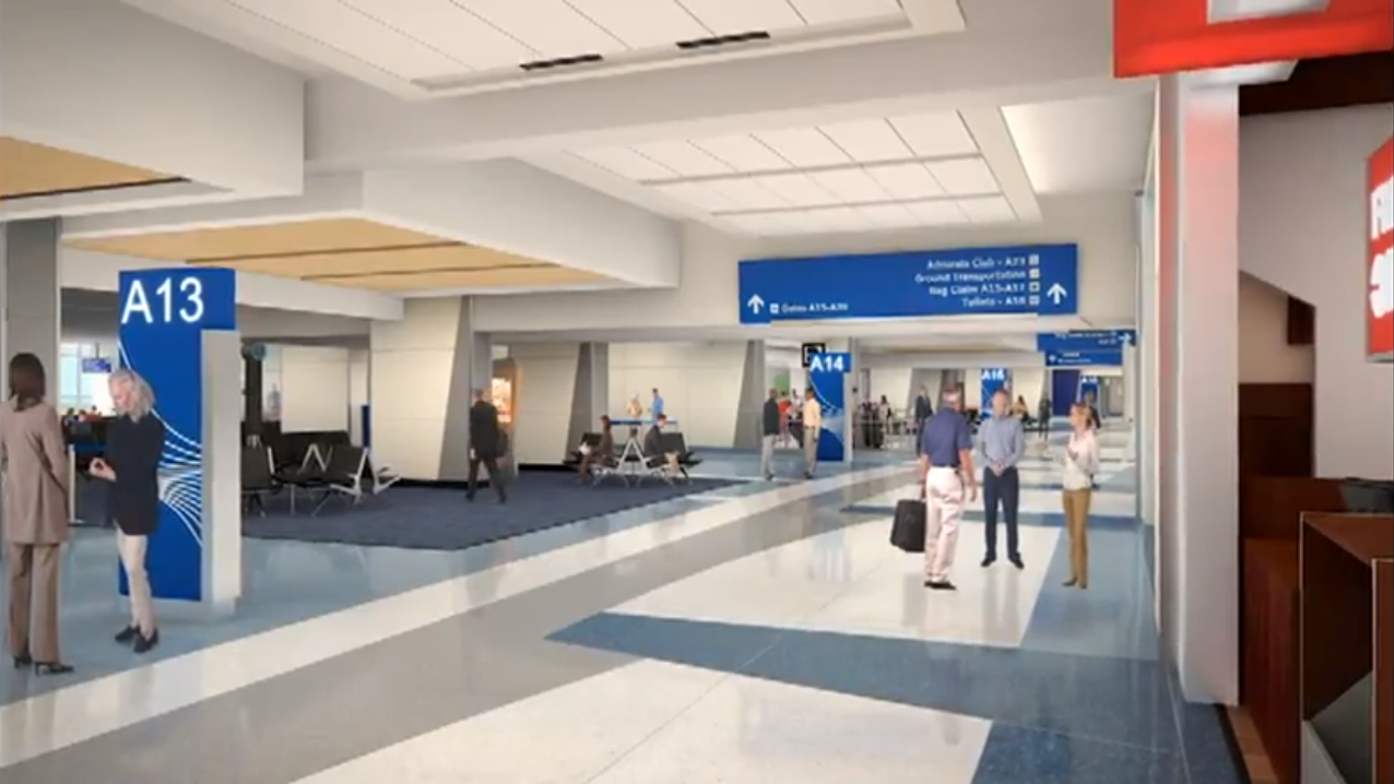 about Airport Planning Dallas Fort Worth (DFW) Terminal Renewal and