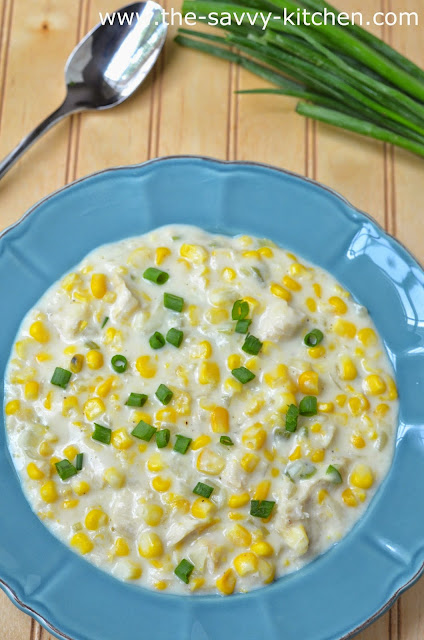 The Savvy Kitchen: Summer Corn and Chicken Chowder