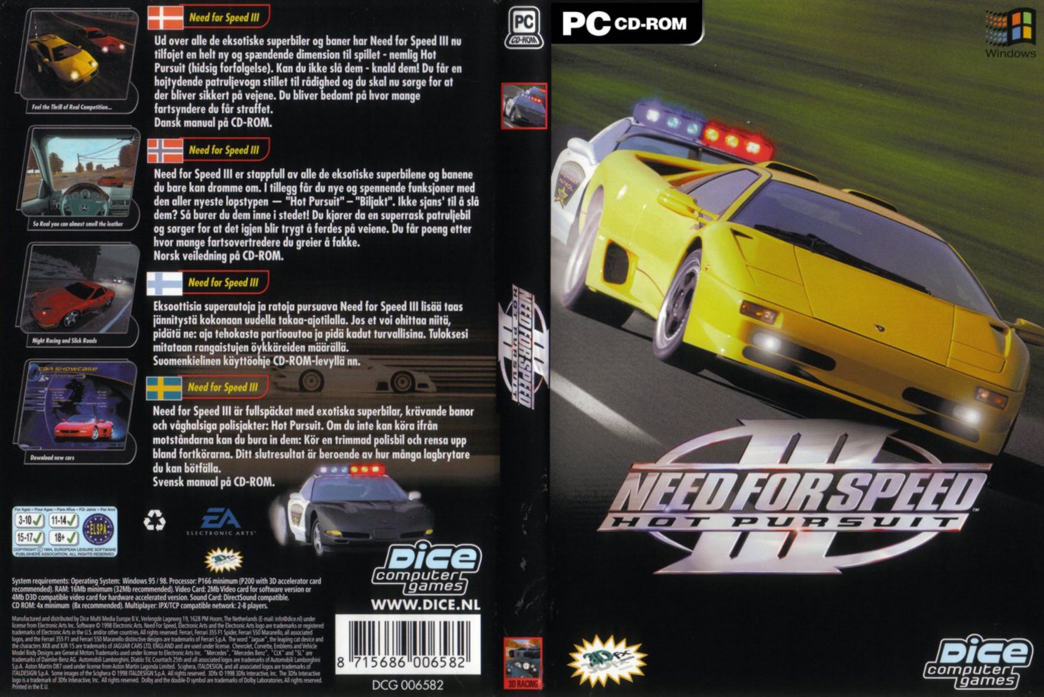 Need for Speed 3 - Hot Pursuit.