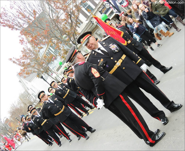 Desfile de Acción de Gracias en Plymouth, Massachusetts