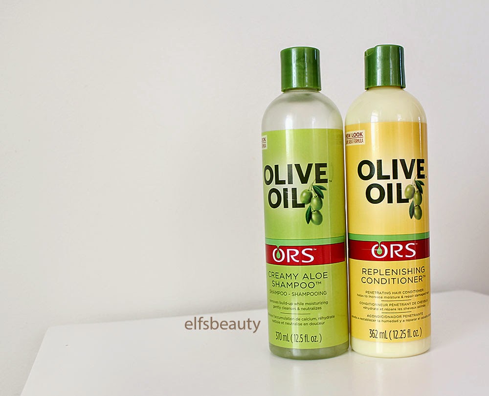 Elf's Beauty Review ORS Olive Oil Shampoo & Conditioner