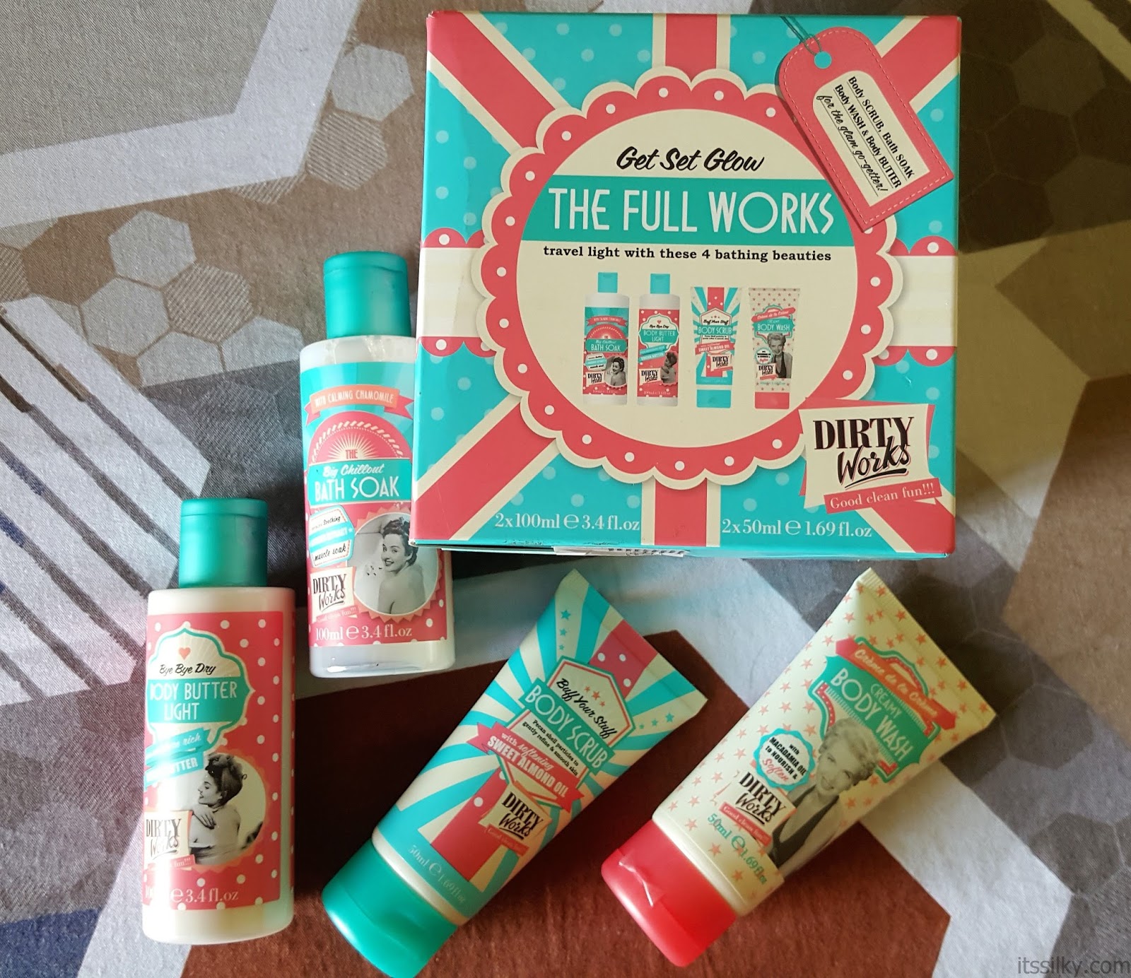 Its Silky DIRTY WORKS THE FULL WORKS SET REVIEW