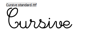 http://www.dafont.com/fr/cursive-standard.font